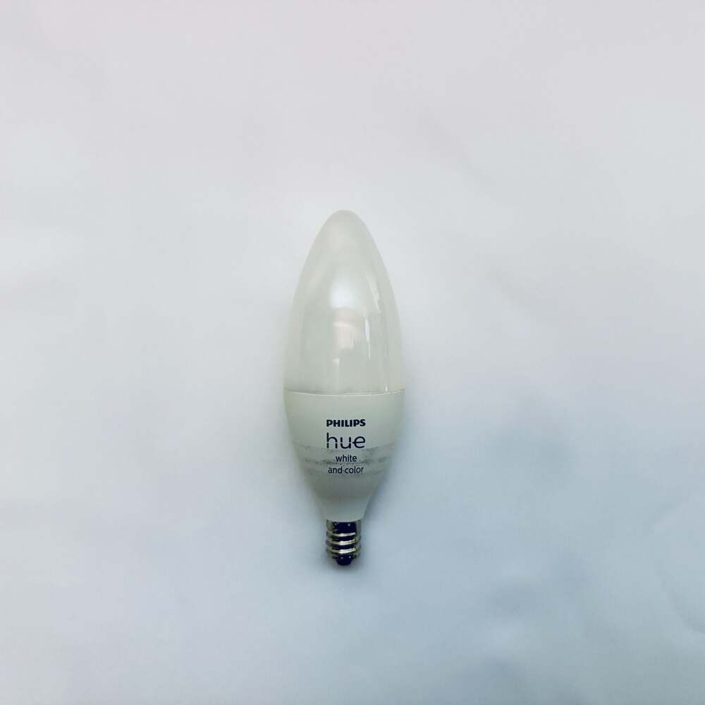 Philips Hue White and Color Ambiance E12 Candelabra LED Smart Bulb